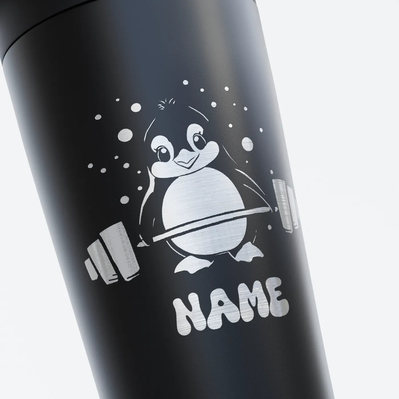 TOZ24 Baby Pinguine Edelstahl Shaker Gestalten