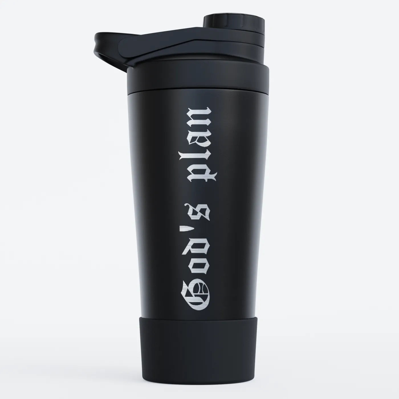 TOZ24 Gods Plan Edelstahl Shaker
