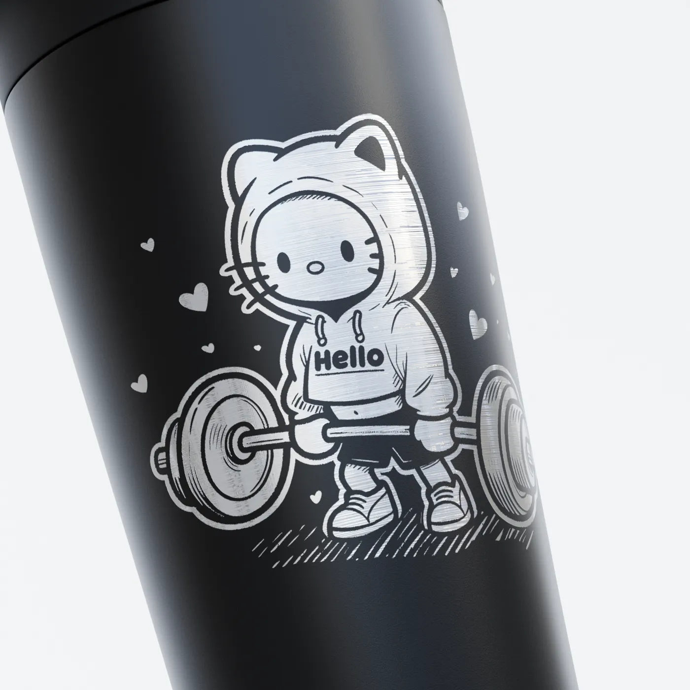 TOZ24 Kitty Edelstahl Shaker Gestalten