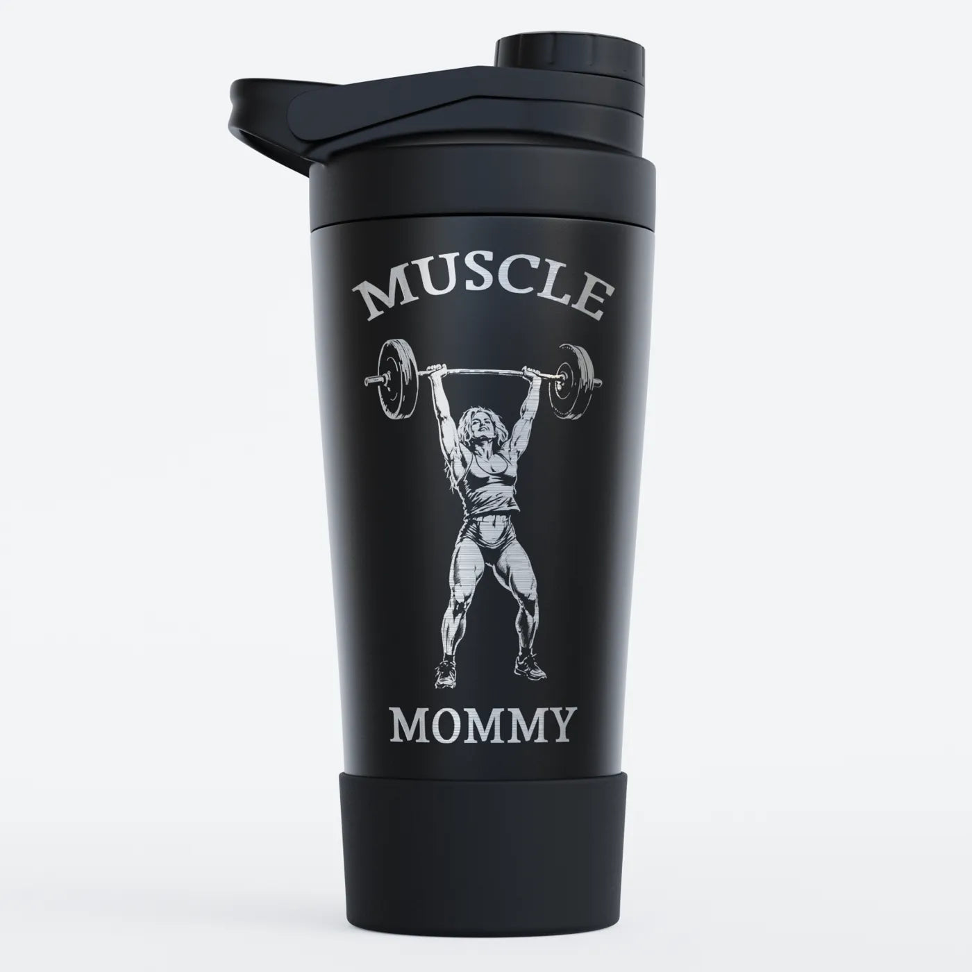 TOZ24 Muscle Mommy Edelstahl Shaker