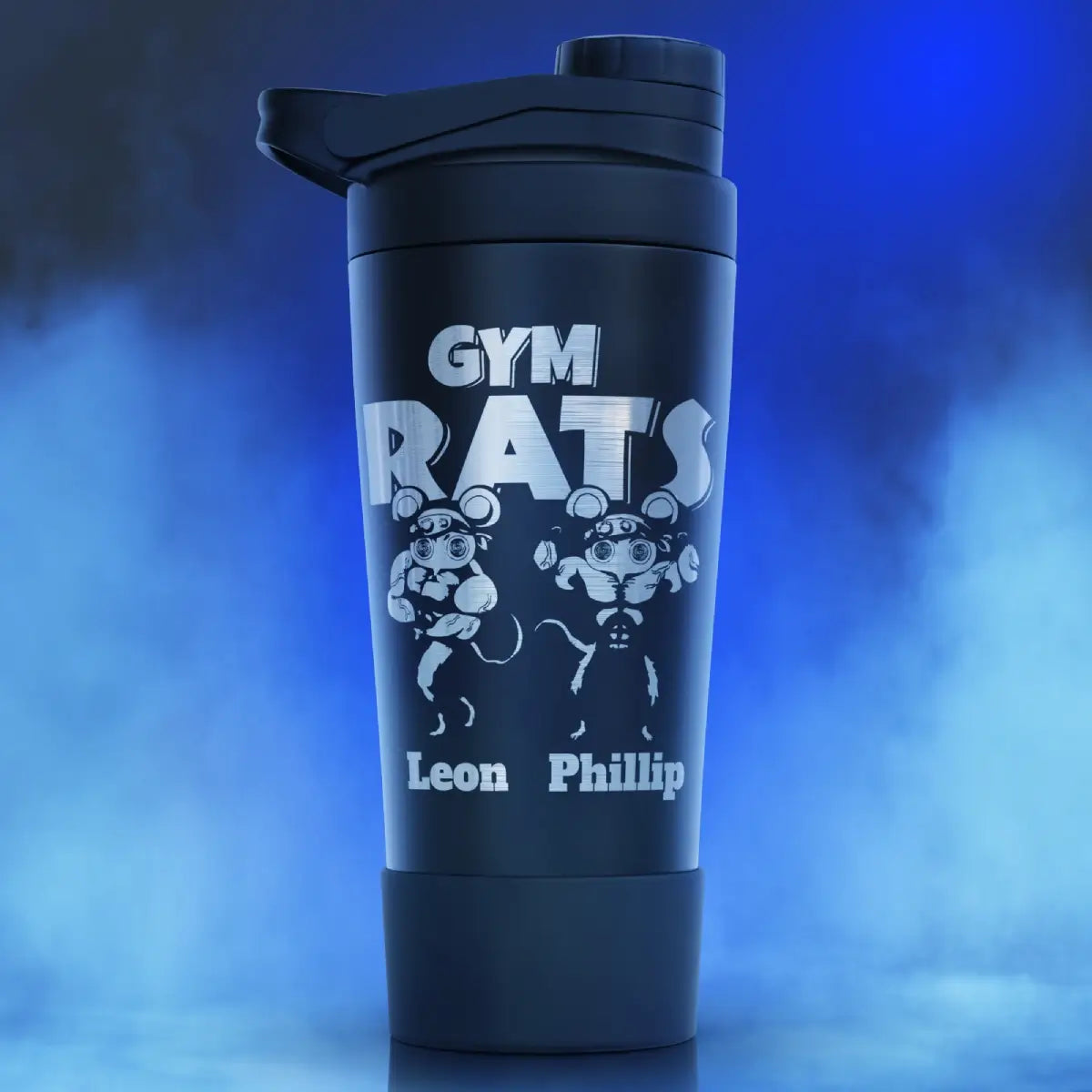 TOZ24 Gym Rats Edelstahl Shaker