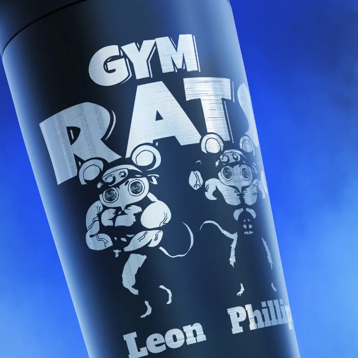 TOZ24 Gym Rats Edelstahl Shaker