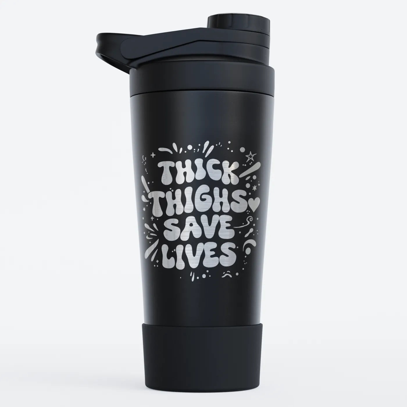 TOZ24 Thick Thighs Edelstahl Shaker