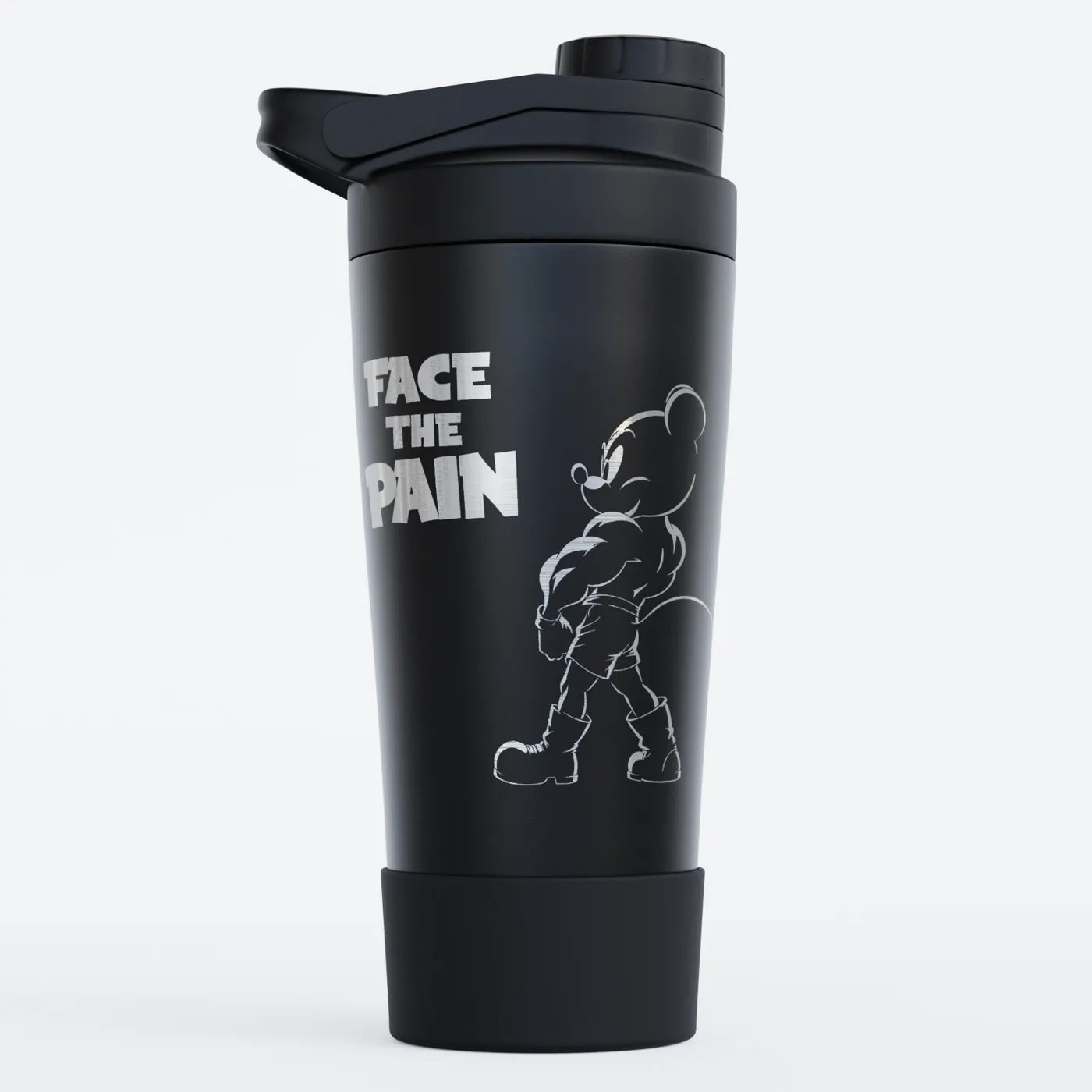 TOZ24 Face The Pain Edelstahl Shaker