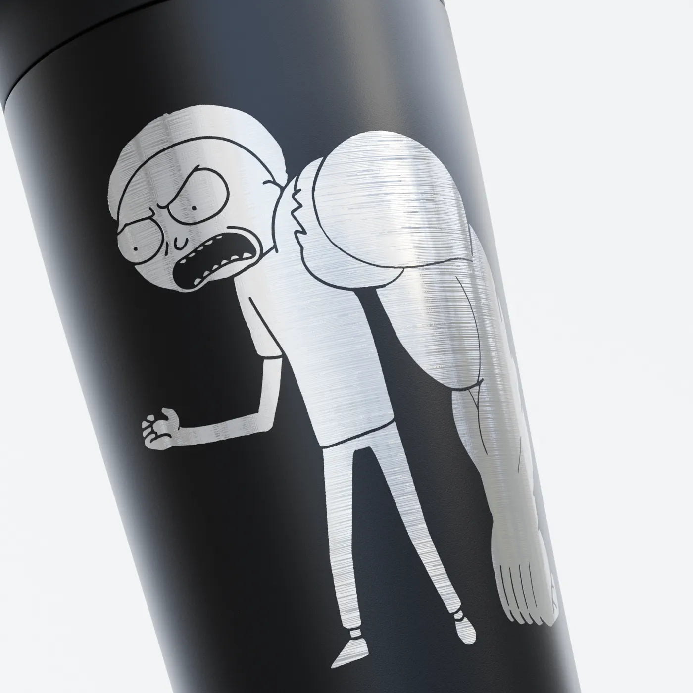 TOZ24 Morty Muscle Edelstahl Shaker