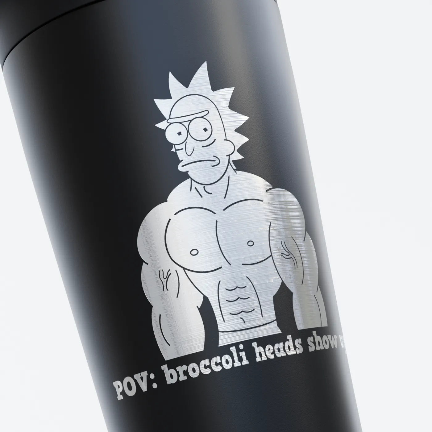 TOZ24 Rick Broccoli Heads Edelstahl Shaker