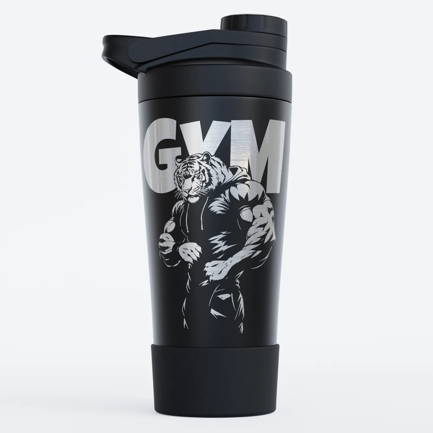 TOZ24 Gym Tiger Edelstahl Shaker