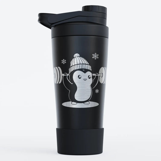 TOZ24 Baby Pinguine Edelstahl Shaker Gestalten