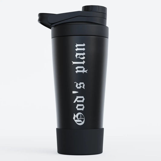 TOZ24 Gods Plan Edelstahl Shaker