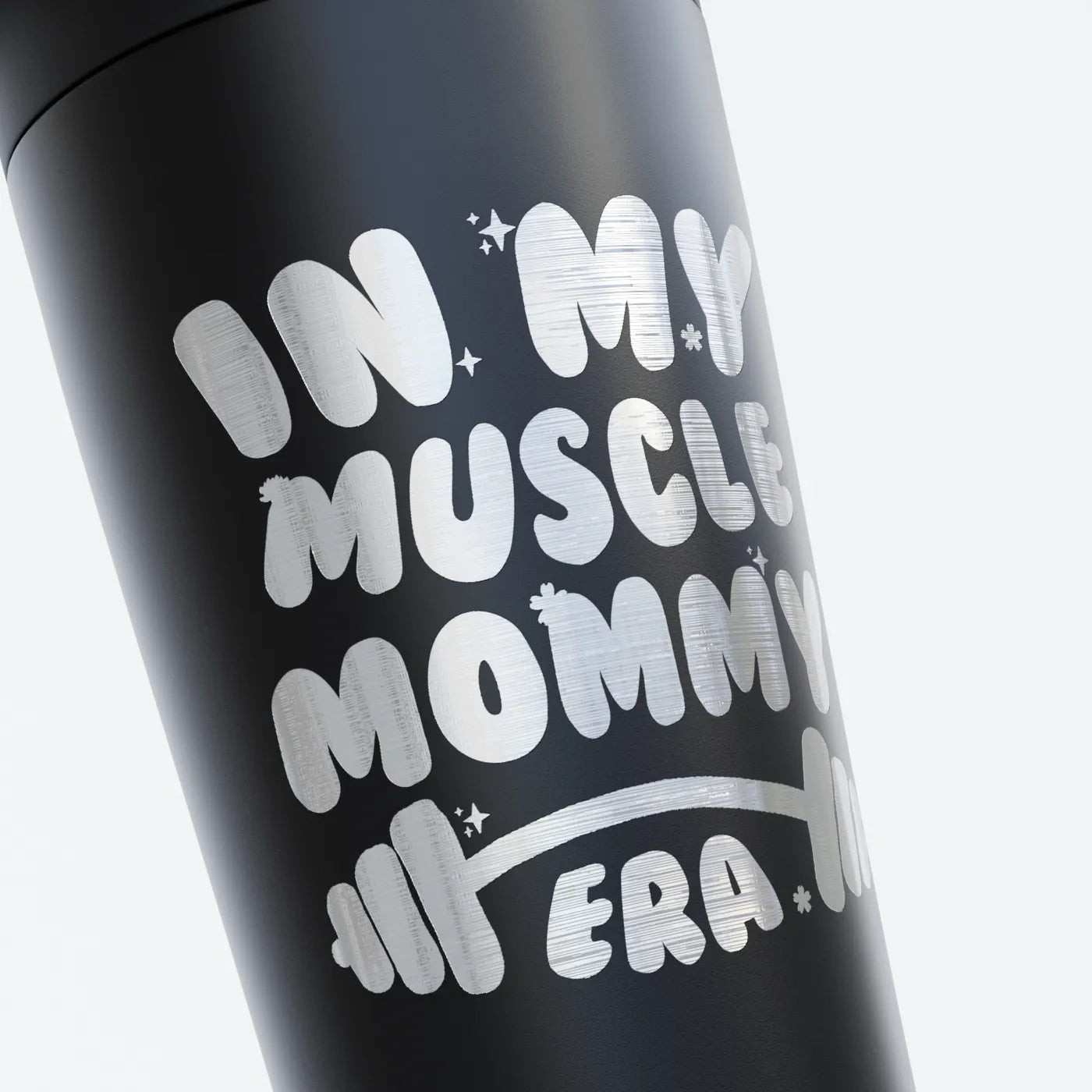 TOZ24 Muscle Mommy Era Edelstahl Shaker