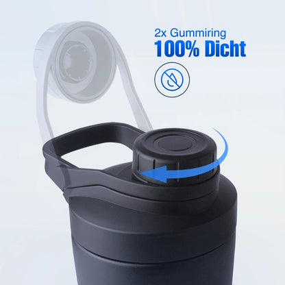 TOZ24 Gym Girl Era Edelstahl Shaker