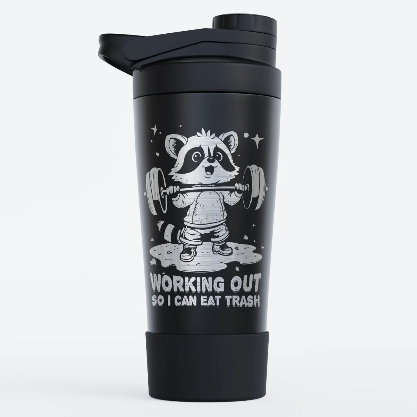 TOZ24 Raccoon Edelstahl Shaker