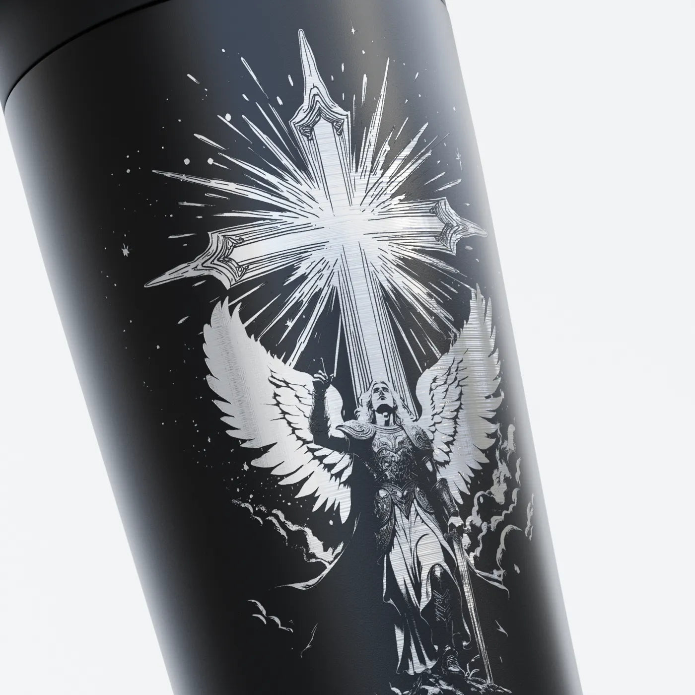 TOZ24 Archangel Michael Edelstahl Shaker