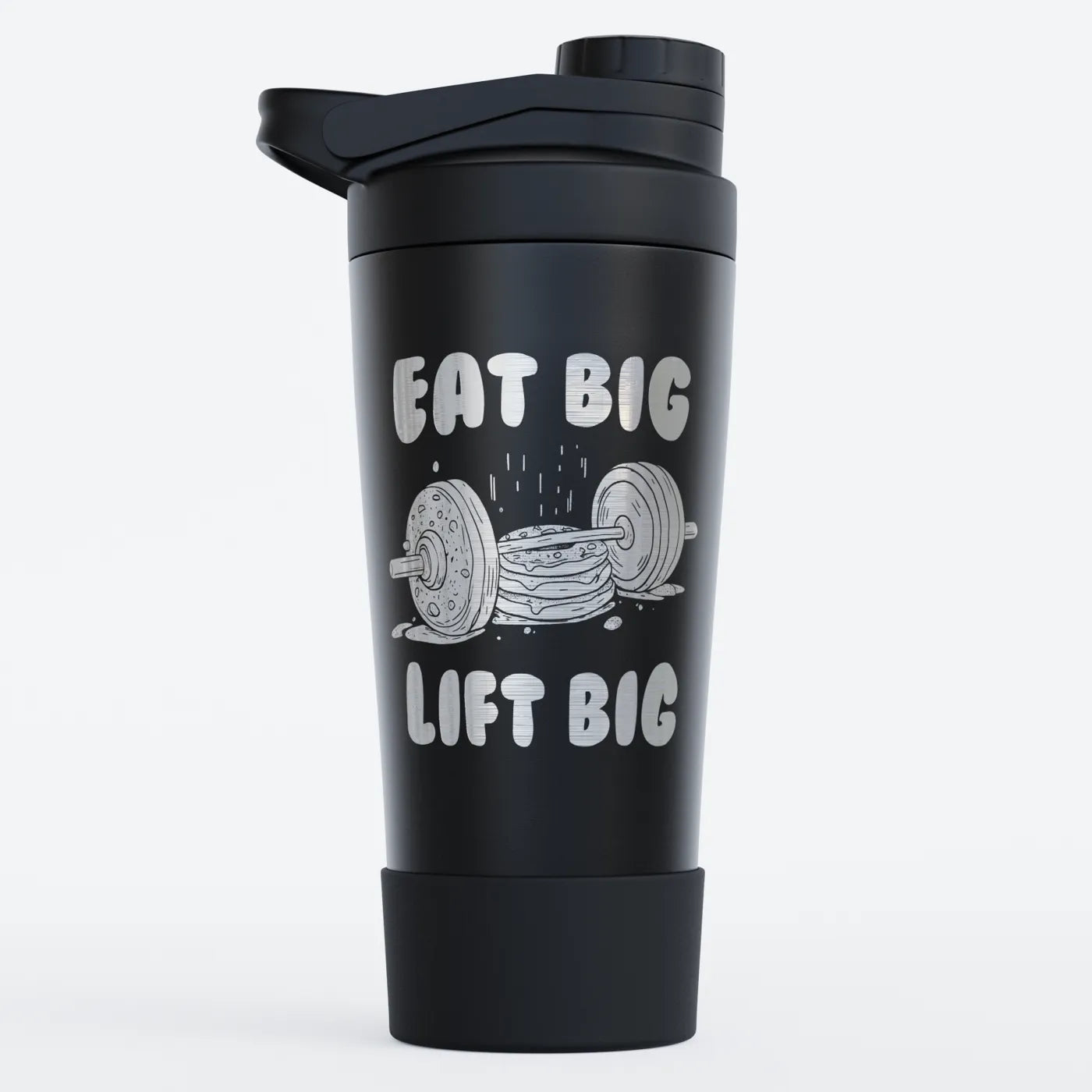 TOZ24 Eat Big Lift Big Edelstahl Shaker