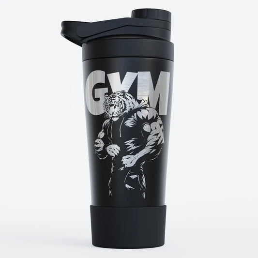 TOZ24 Gym Tiger Edelstahl Shaker