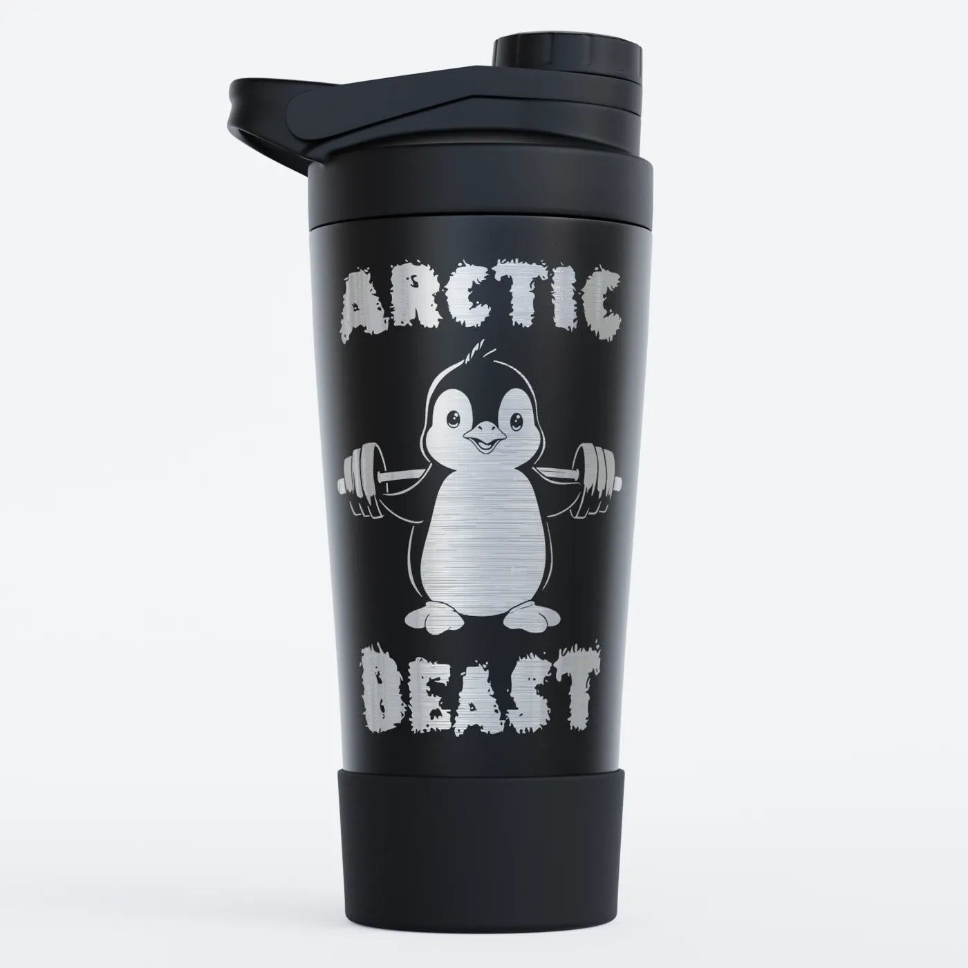 TOZ24 Arctic Pinguin Edelstahl Shaker