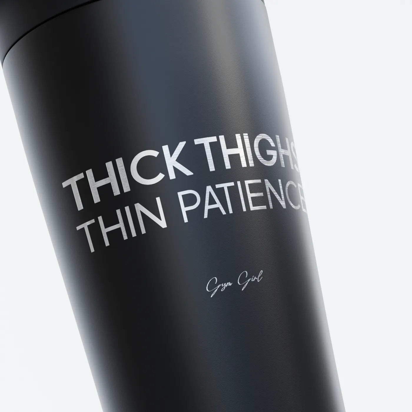 TOZ24 Thin Patience Edelstahl Shaker